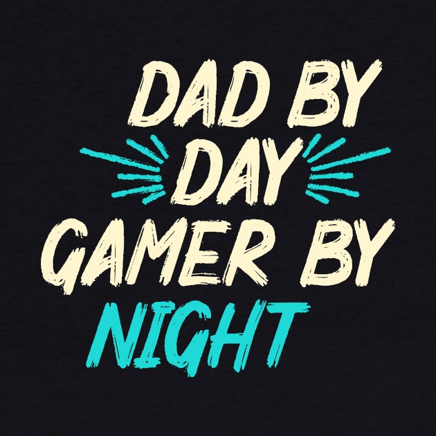 Gamer Dad Gaming Dad Men by Foxxy Merch